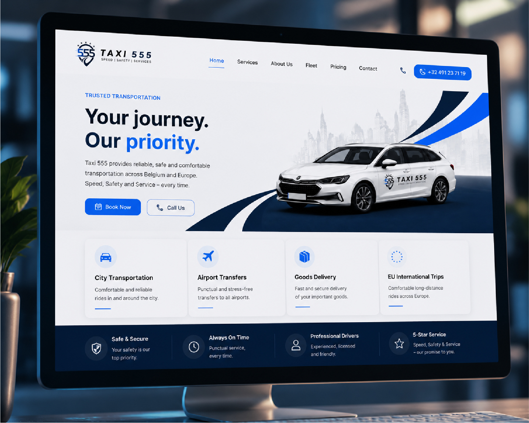Brand and interface visual reference